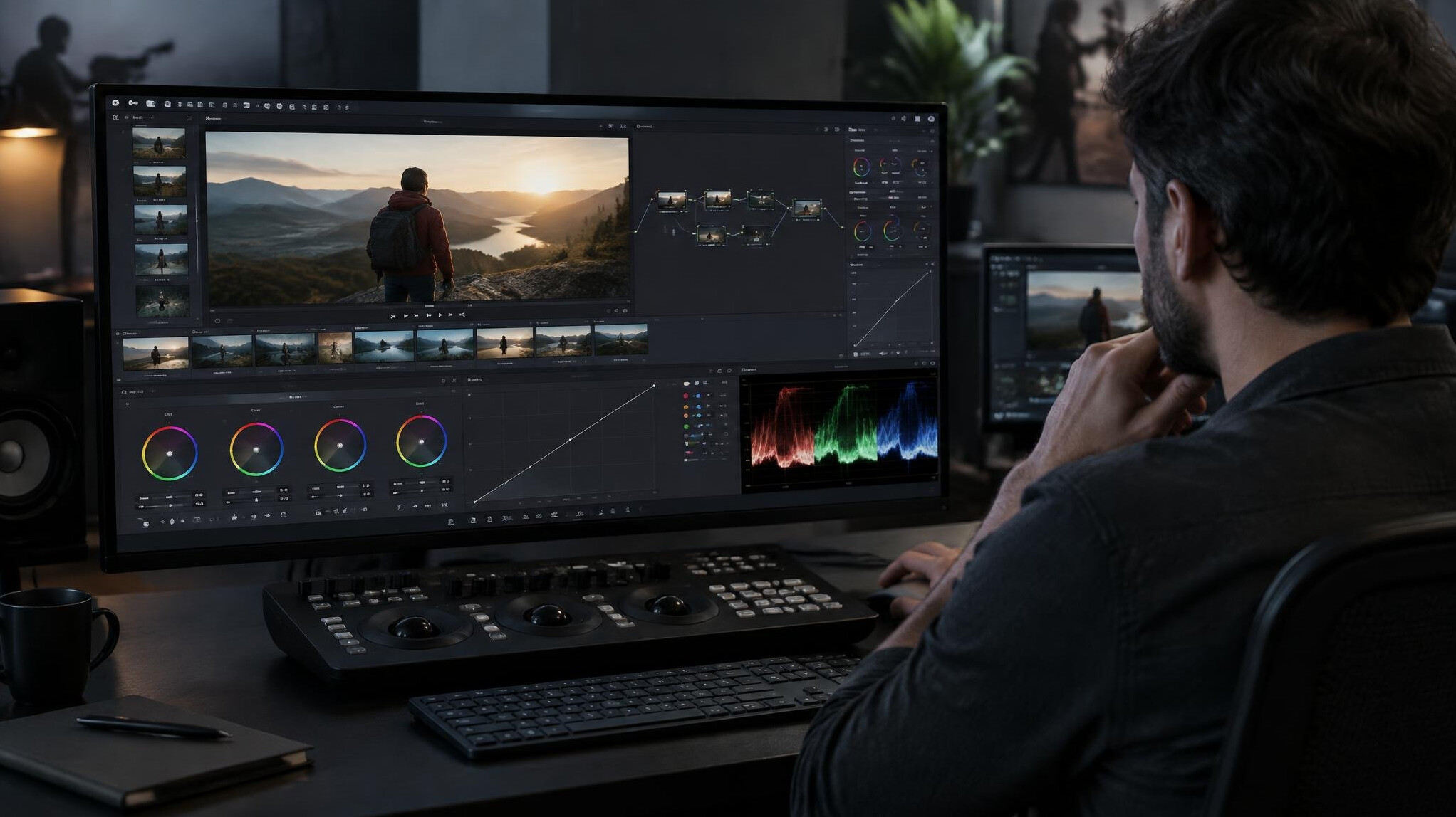 color correction software interface