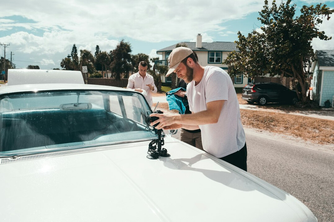 director on film set