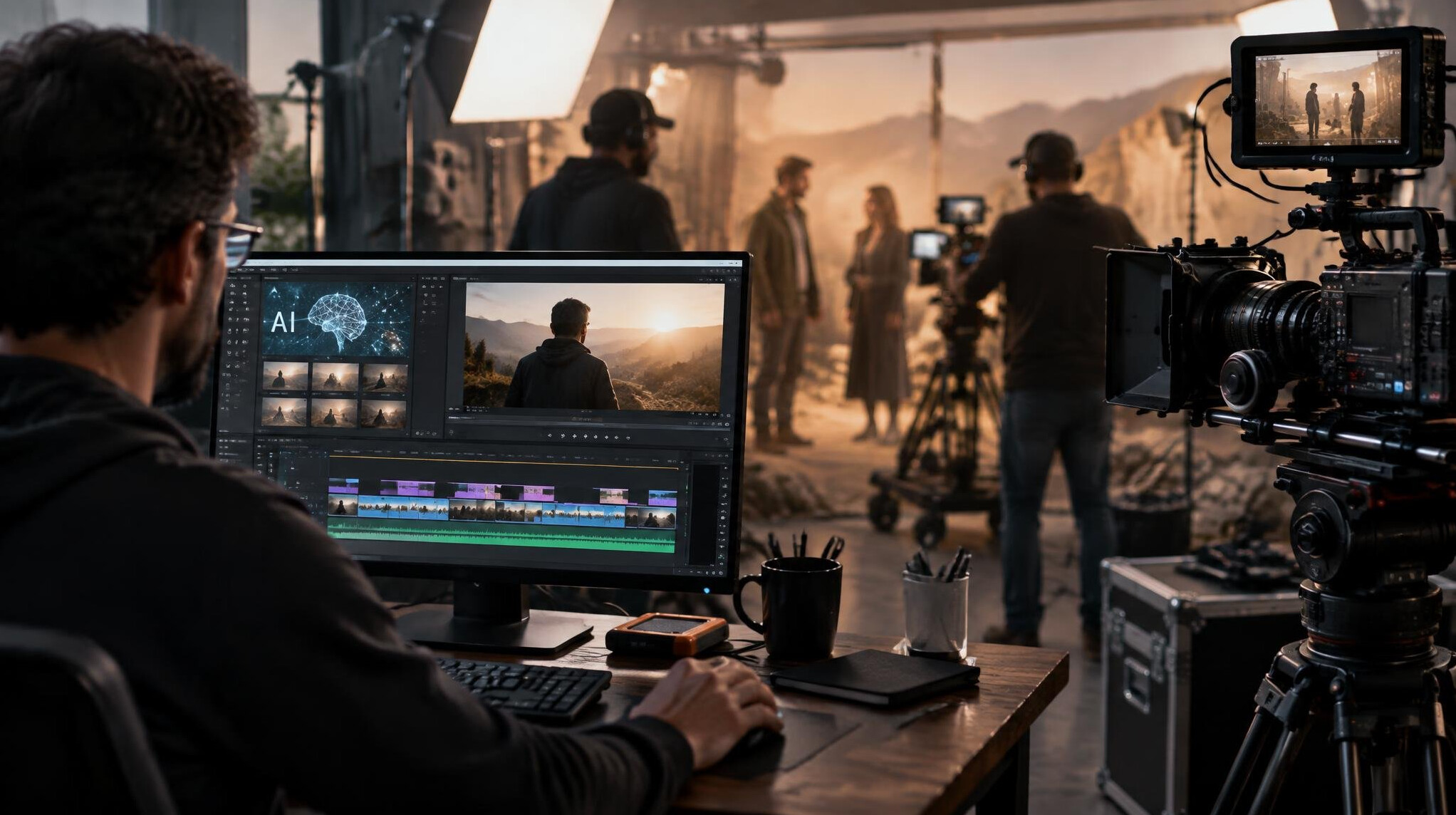 filmmaker using ai software