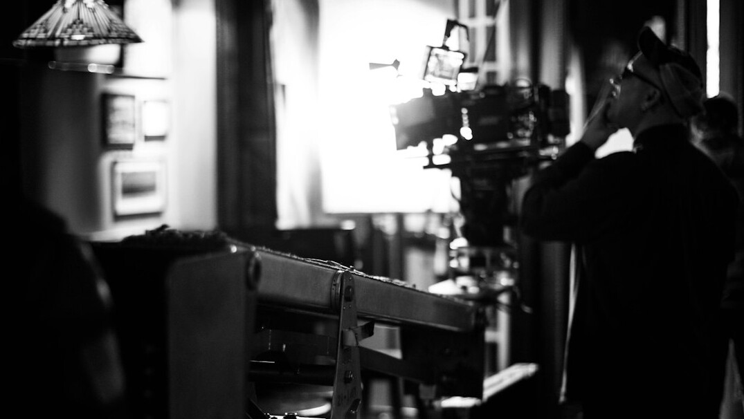 filmmaker directing scene