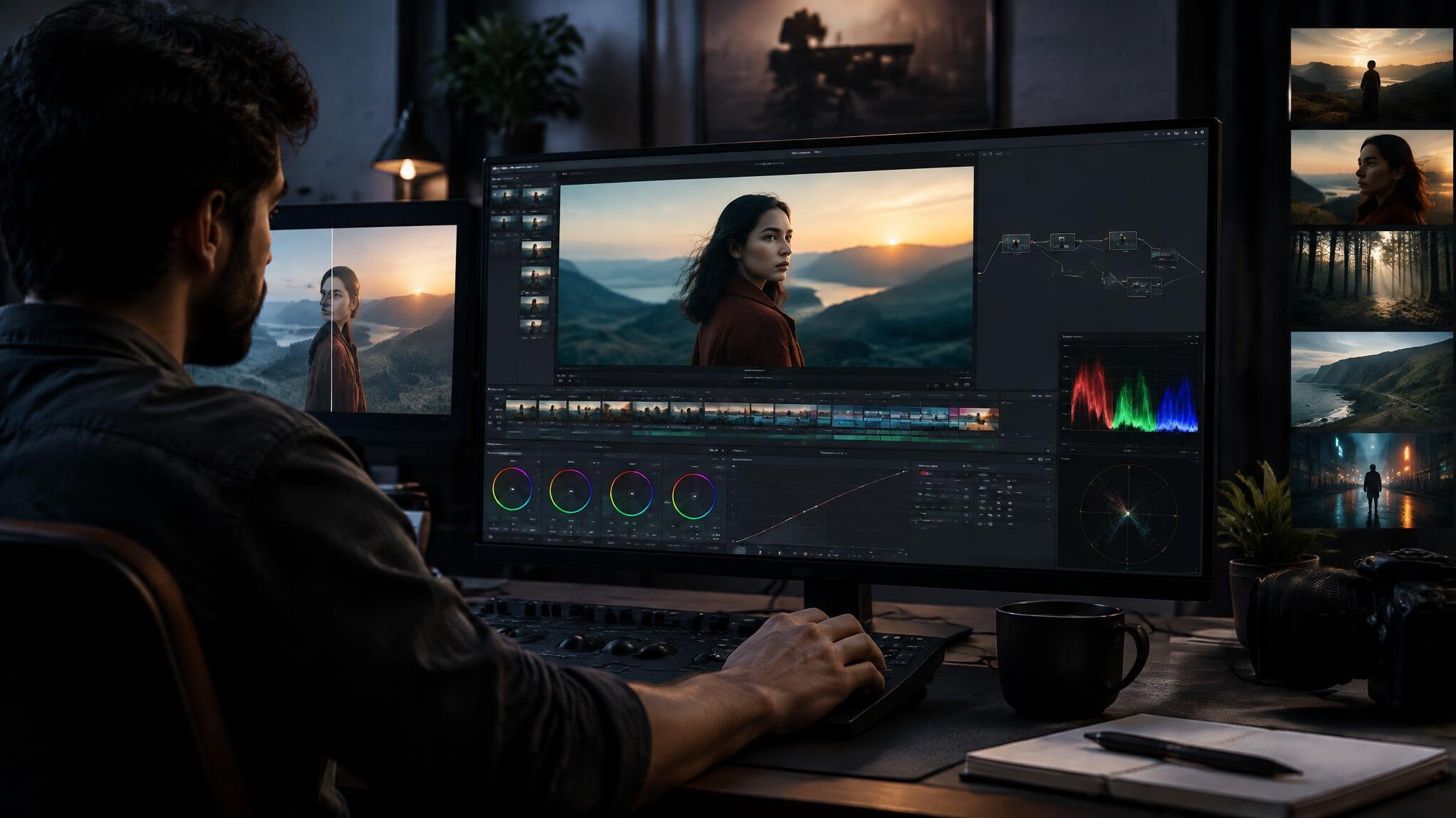 video color grading